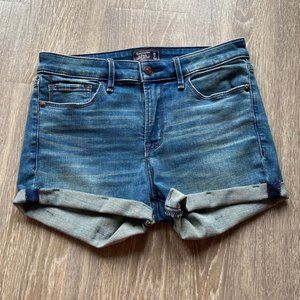 Abercrombie Jean Low-Rise Short Shorts 2